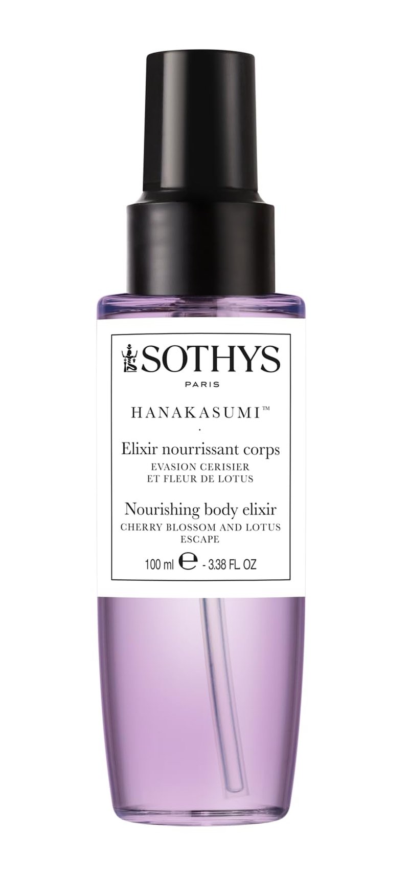 SOTHYS Nourishing Body Elixir, Dry Body Oil| Cherry Blossom Escape Oil Spray Mist | Hydrating Moisturizer | For All Skin Types