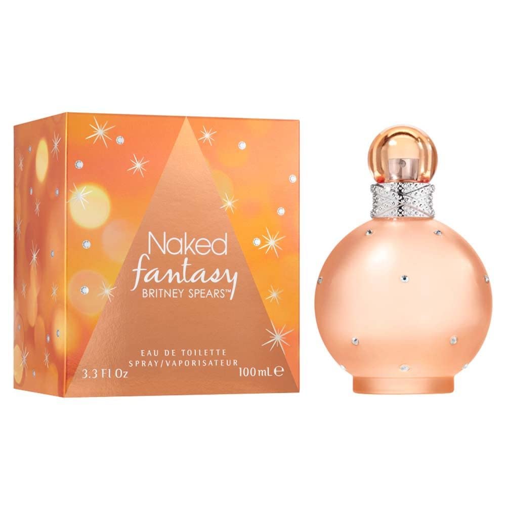 Britney Spears Naked Fantasy Limited Edition, Eau De Parfum EDP Spray for Women, 3.3 Fl Oz