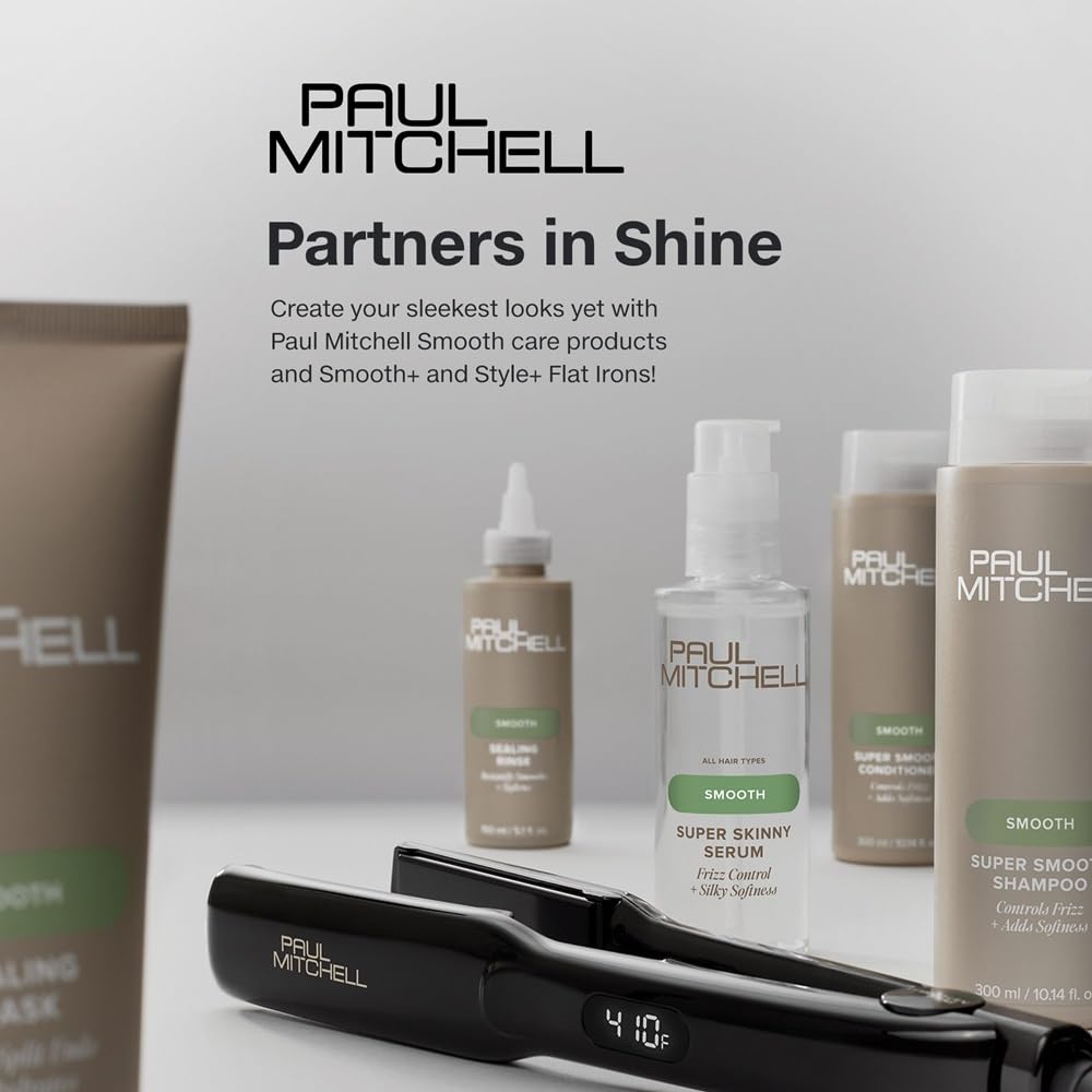 Paul Mitchell Gloss Drops Shine Serum, Frizz-Free Polish, Brilliant Shine, For Medium To Coarse Hair, 2.5 fl oz