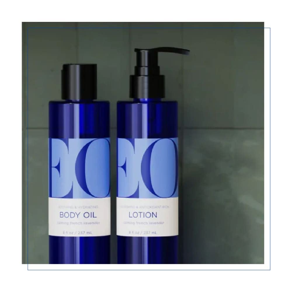 Eo Products Body Lotion,French Lavender, 8 fz, 2 pack