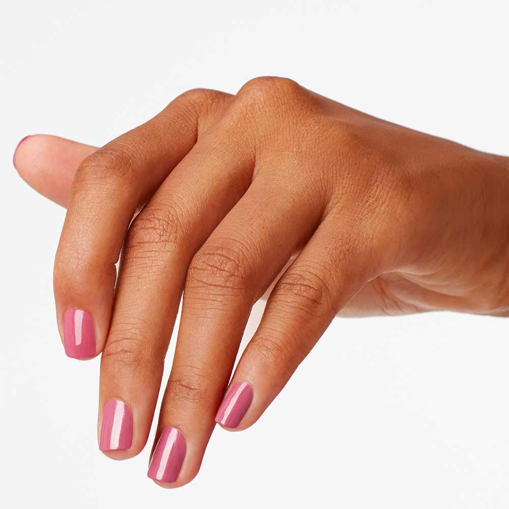 OPI Nail Lacquer Just Lanai-ing Around | Opaque Dark Purple Crème Chip Resistant Nail Polish | Fast Drying, Streak Free