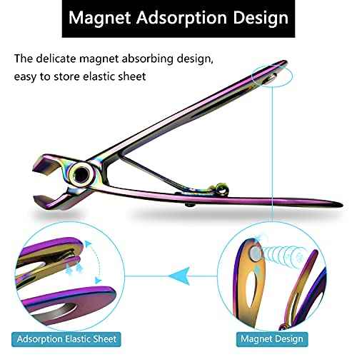 Nail Clippers for Thick Nails, Extra Wide Jaw Opening Nail Cutter for Thick Toenails, Stainless Steel Finger & Toe Nail Clipper with Nail File 3 Pcs Set for Seniors & Adult & Men & Women