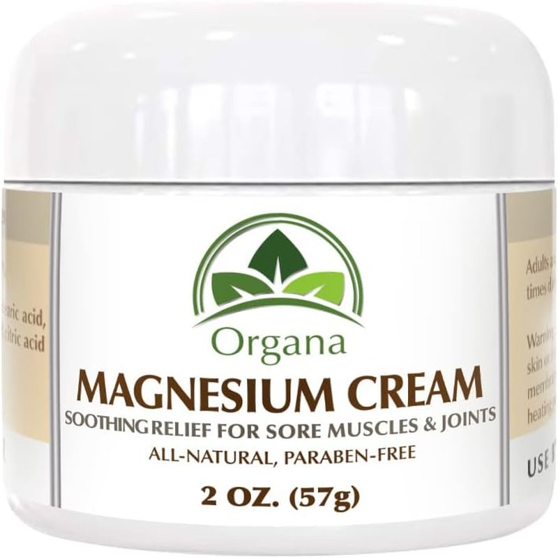 Magnesium Cream for Sleep | Fast-Absorbing Topical Lotion for Soothing Relief - 8 oz