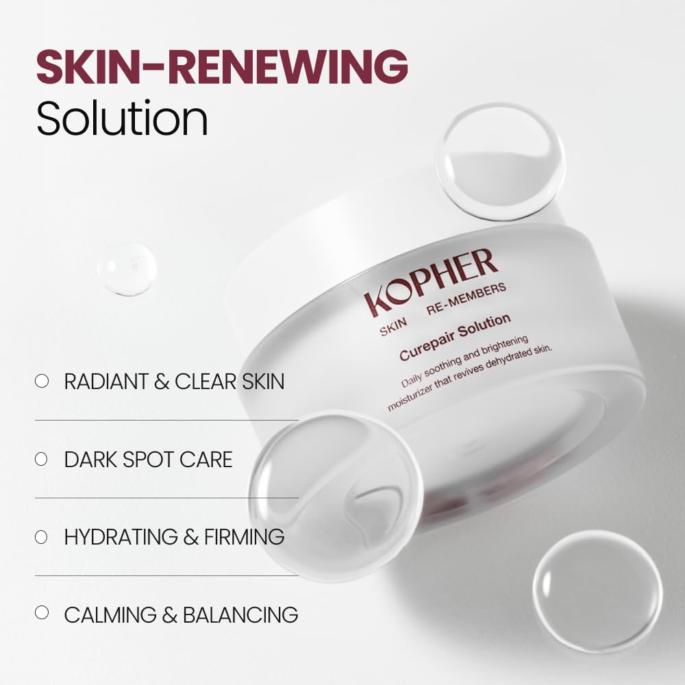 Kopher [4Ever Edition] Solution Cream, facial moisturizer for all skin types 1.69 fl. oz.
