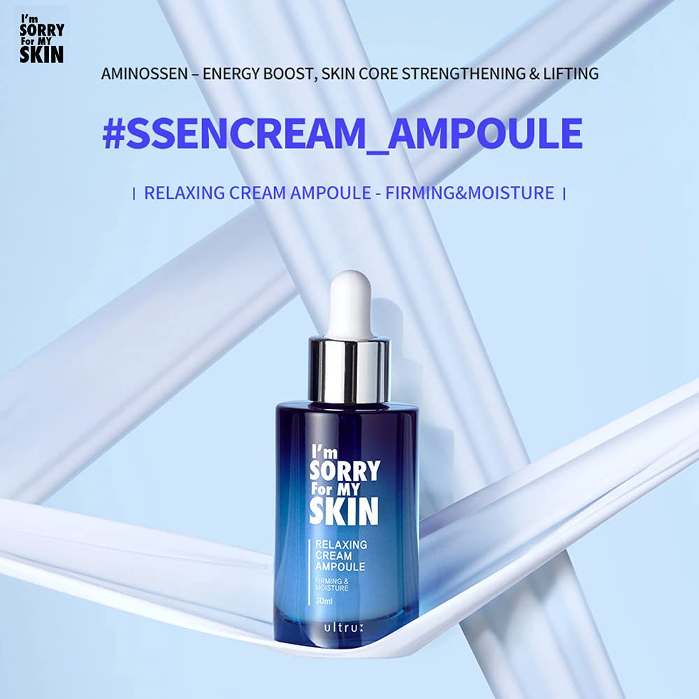 Relaxing Skin Cream Ampoule - Soothing Hydration for All Skin Types