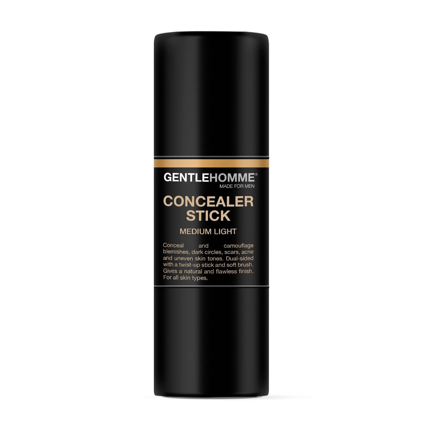 Men's Concealer Stick with Brush - Dark Circle Eraser | Medium Light Shade