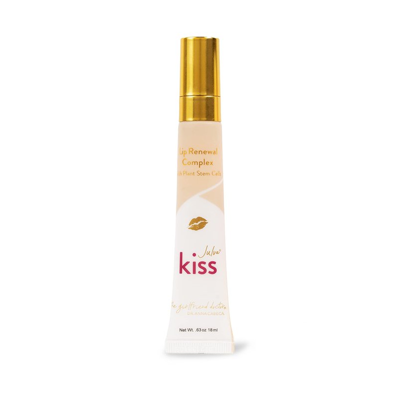 Julva Kiss Lip Renewal Complex by Dr. Anna Cabeca – Botanical Lip Hydrator for Smoothness, Comfort & Daily Confidence – 0.3 oz