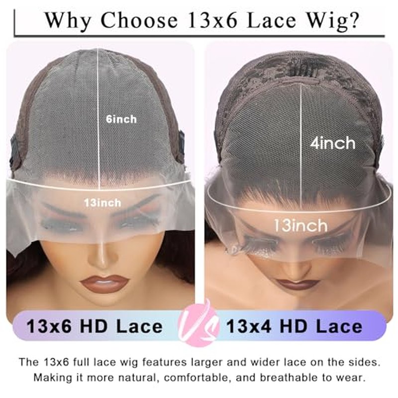 13X6 18inch 230%Density Natural Black Bob Wig Human Hair, Body Wave Wig Human Hair, Short Bob Lace Front Wigs Human Hair, Bob Wigs For Black Women, Pre Plucked With Baby Hair HD Transparent Lace