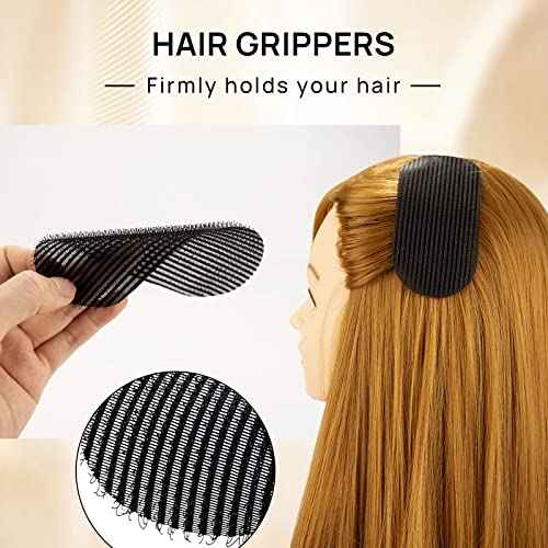 NEWISHTOOL Hair Extension Tool Kit - Silicone Micro Beads, Stainless Steel Beads Plier, Metal Bead Threader and Needle Pulling Hook for Beading Hair Extensions, Girls Cosplay Party Hair Styling Tool