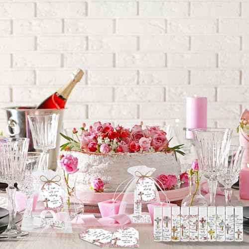 50 Pcs Bible Verse Lip Balm Bulk Christian Thanksgiving Gifts for Women Faith Religious Inspirational Christmas Party Favors Scripture Moisturizing Lip Care Appreciation Gift for Teacher Mom Employee