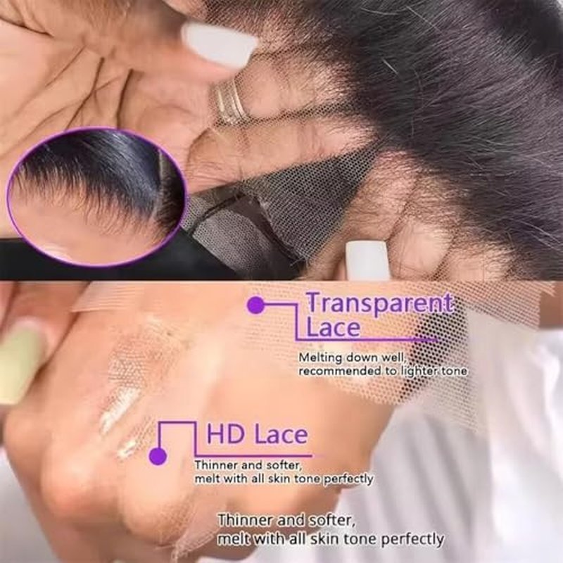 22 Inch Deep Wave Lace Front Wigs Human Hair 13x6 HD Lace Front Wigs Human Hair Pre Plucked Brazilian Curly Wig Human Hair 200 Density Glueless Frontal Wigs with Baby Hair For Women