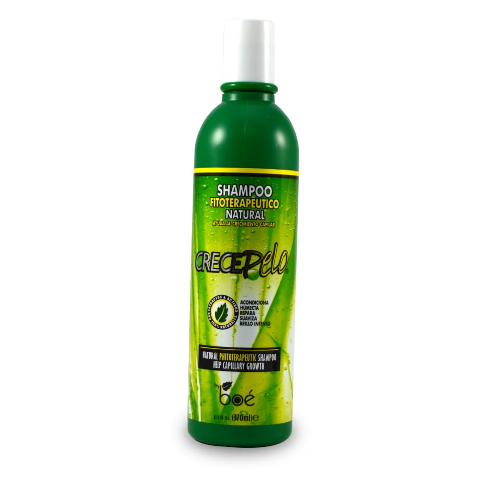 BOE Crece Pelo 3 in 1 Combo Set Shampoo Fitoterapeutico, Rinse Fitoterapeutico, Tratamiento Fitoterapeutico