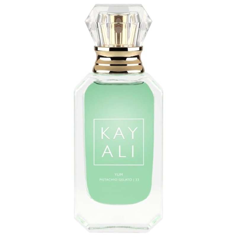 Huda KAYALI Beauty Yum Pistachio Gelato | 33 Eau de Parfum Intense Travel Size Spray (10 ml/0.33 fl oz)