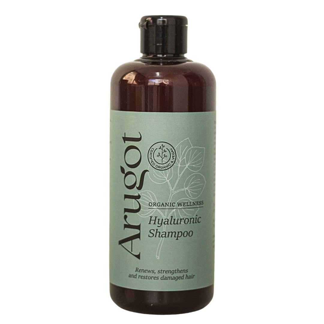 Organic Shampoo & Body Wash - Moisturizing Hyaluronic Acid Formula | Strengthens Hair & Nourishes Scalp