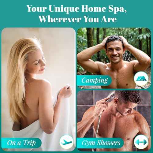 Eucalyptus Mint Shower Steamers - 8 Packs with 5ml Essential Oil, Eucalyptus for Shower, Birthday Gifts for Women Men, Christmas Gifts Stocking Stuffers for Women, Men, Self Care Spa Gifts for Women