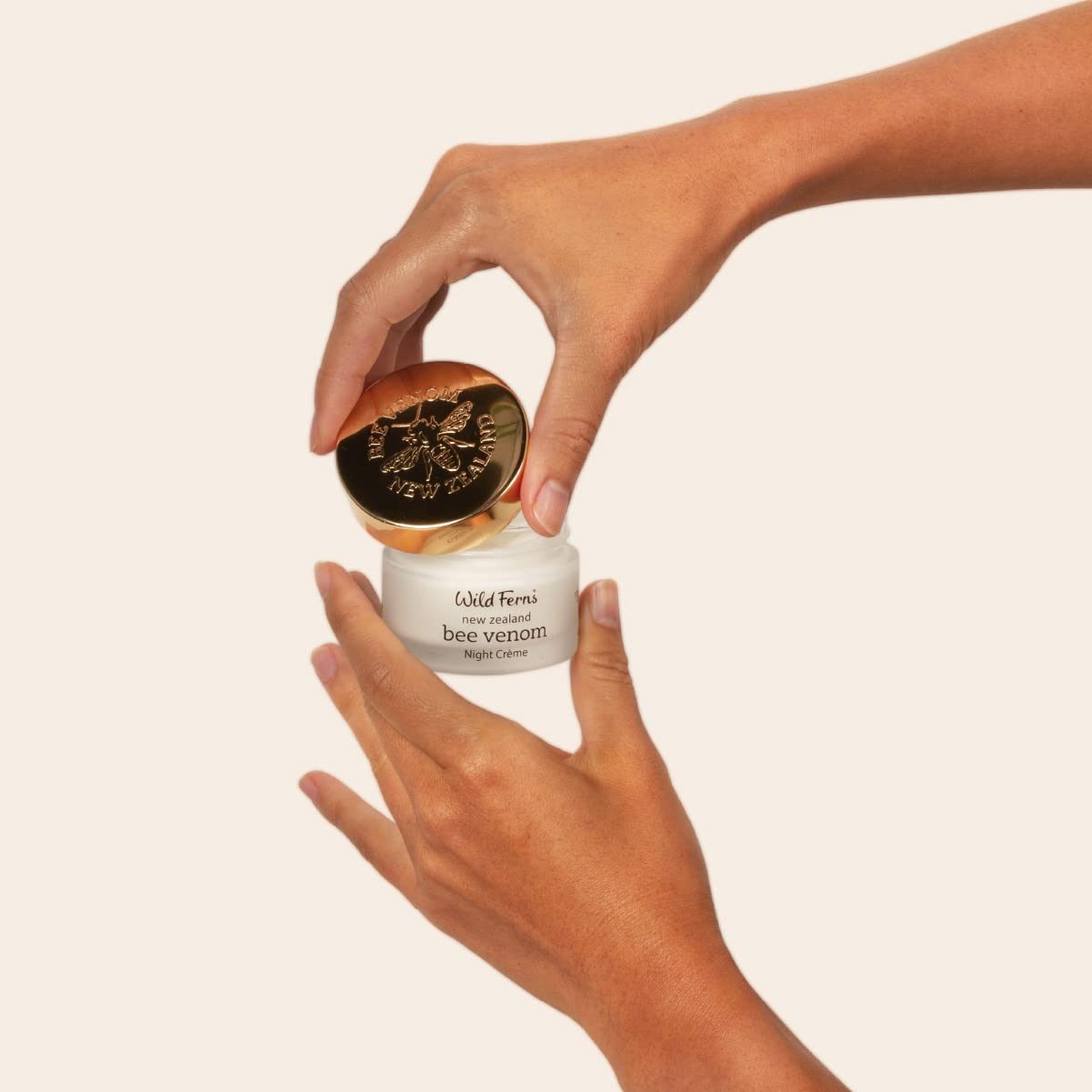 Wild Ferns Bee Venom Night Crème, 96% Natural, 47 grams