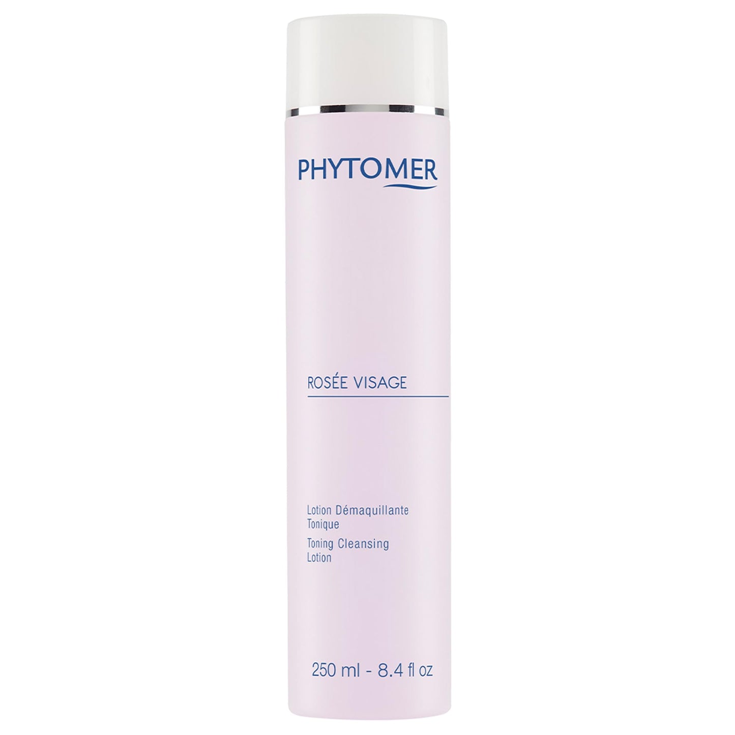 PHYTOMER Rosée Visage Face Toning Cleansing Lotion | All in One Cleanser, Makeup Remover & Toner | Gentle, Alcohol-Free Formula with Rose Water for Soft, Supple Skin (250 ml)