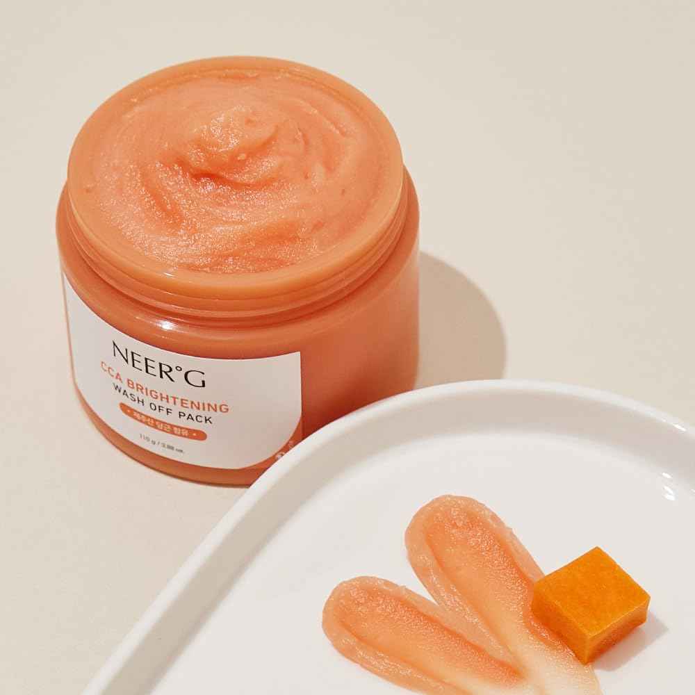 NEER°G CCA Brightening Wash Off Pack 3.88oz (110g) Revitalize Tired Skin