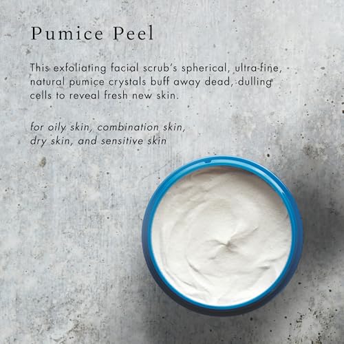 Bioelements Pumice Peel - 2.5 fl oz - Manual Microdermabrasion Treatment for All Skin Types - Exfoliating Facial Scrub - Vegan, Gluten Free - Never Tested on Animals