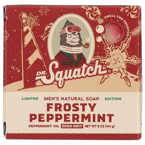 Dr. Squatch Limited Edition Bars (Frosty Peppermint), 5 ounces