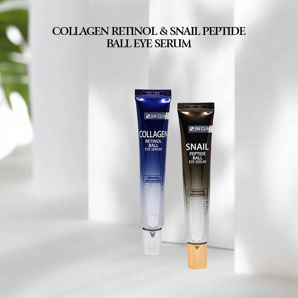 LOVE CINEMA Collagen Retinol Eye Serum – Korean Skincare for Dark Circles, Puffiness & Wrinkles, Anti-Aging Under Eye Treatment, 30ml / 1.01 fl.oz. [Made in Korea]