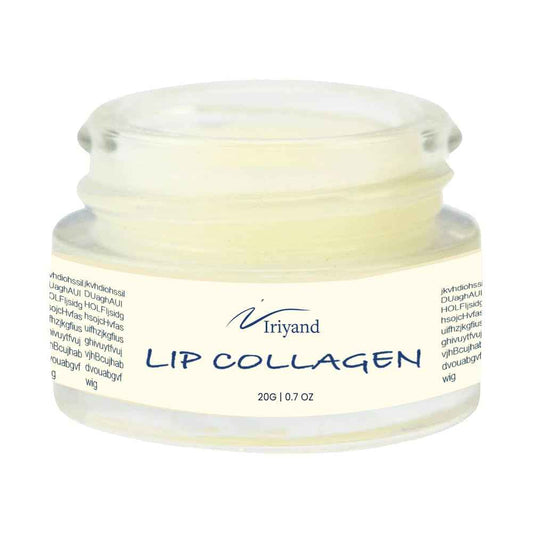 Deep Collagen Lip Sleeping Mask: Lip Mask for lip plump with Hyaluronic Acid - Overnight Butter Balm - Moisturizer for Very Dry Lips 15g