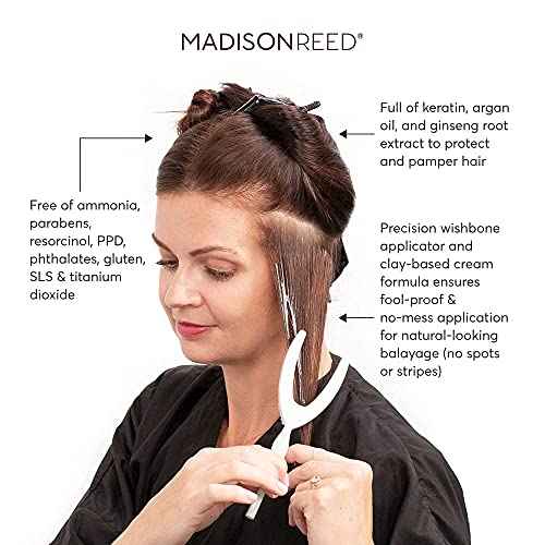 Madison Reed Light Works Balayage Highlighting Kit, Creates Natural-Looking Cool Vanilla Highlights (Sorrento - Blonde), Amonia Free, Cruelty Free, 2 Step Process That Lightens & Tones Hair