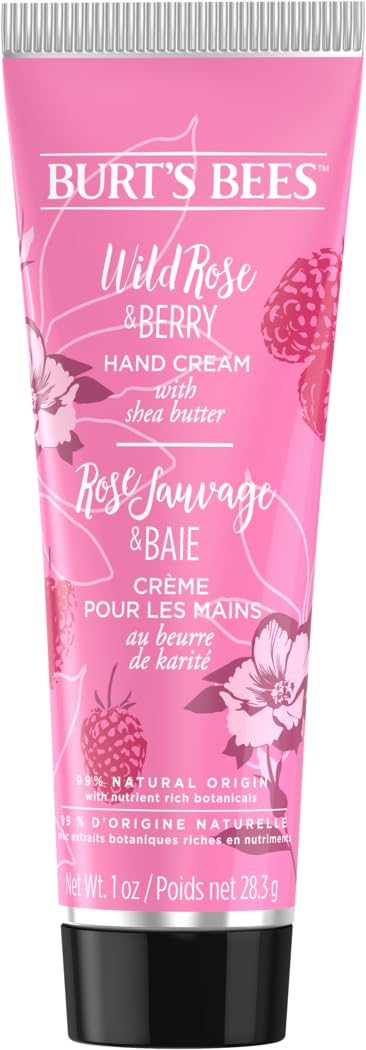Burts Bees, Hand Cream Wild Rose Berry, 1 Ounce