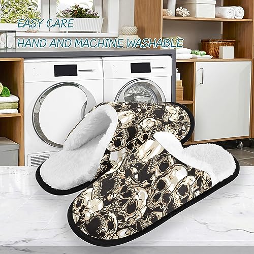 Slippers Soft Memory Foam Non-Slip Indoor House Slippers Home Shoes For Bedroom Hotel Travel Spa