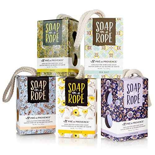 Pre de Provence Soap On a Rope, Lavender, 200 Gram