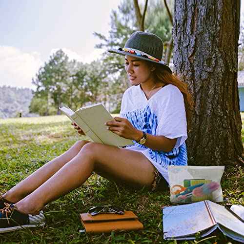 Bokon 100 Pcs Small Toiletry Bags Bulk, 5.12 x 8.11 Inches Clear Makeup Bags with Zipper Travel Pouches Cosmetic Storage Pouches for Women Waterproof Transparent PE Organizer for Travel Vacation