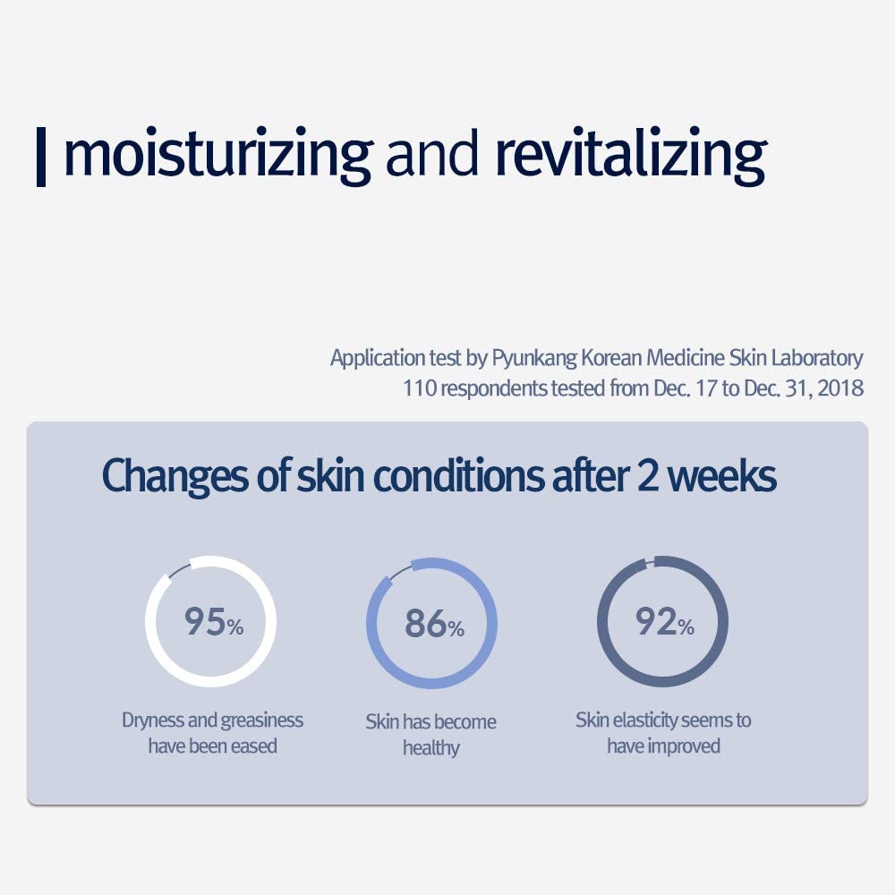 PYUNKANG YUL Moisture Serum - Korean Face Serum for Oily & Combination Skin | Calming Olive Oil & Herbal Formula - 3.4 Fl Oz