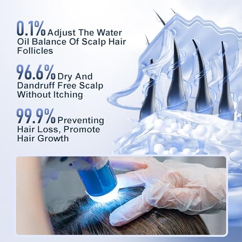 Tgideas Organic Biotin & Rosemary Hair Growth Shampoo ? Thickening Shampoo with Amino Acids for Hair Loss, Dandruff Control & Oily Scalp - for Women & Men