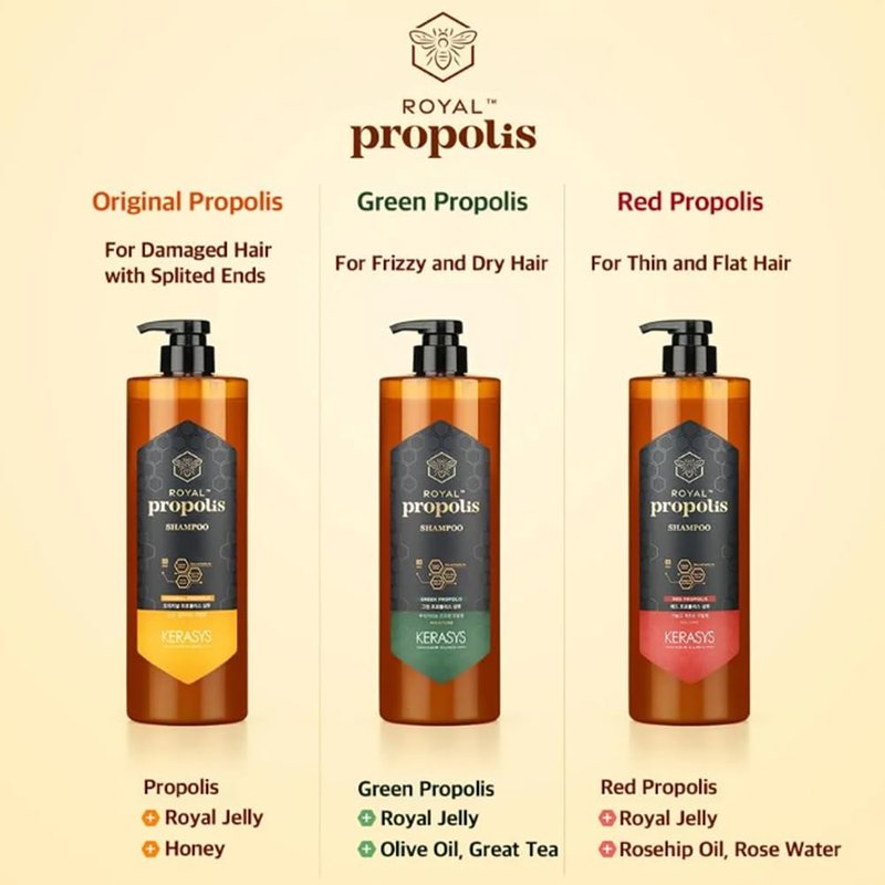 Kerasys Royal Propolis Hair Treatment - Original Repair Formula | 33.8 fl oz (2-Pack)