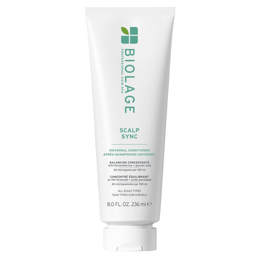 Biolage Scalp Sync Universal Conditioner - Nourishing & Hydrating for All Scalp Types, Lightweight Moisturizing & Conditioning, Fermented Tea Blend & Glycolic Acid, Vegan & Paraben-Free, 7.9 Fl Oz