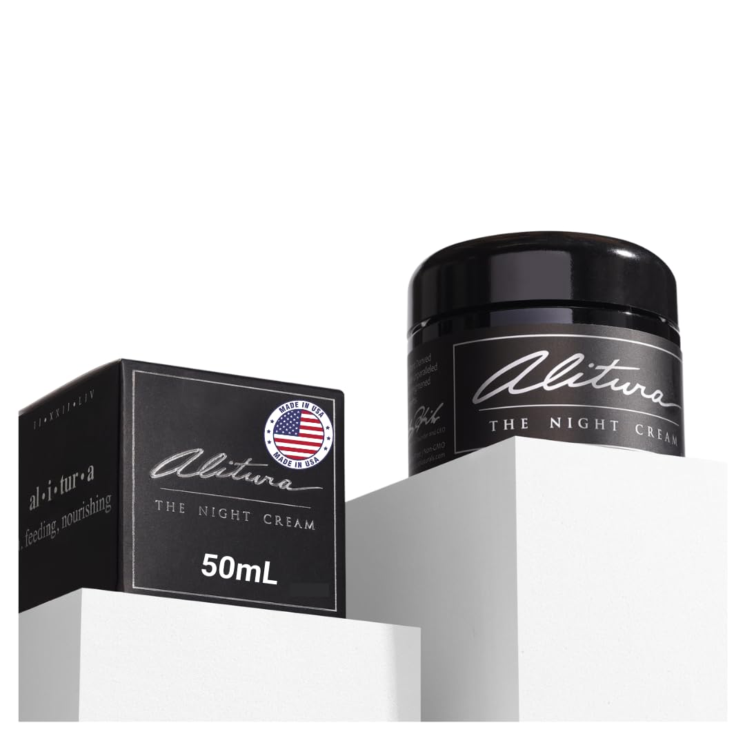 Hyaluronic Acid Anti-Aging Night Cream - Hydrating Moisturizer with 10% Hyaluronic Acid & Superfoods | For Radiant, Youthful Skin