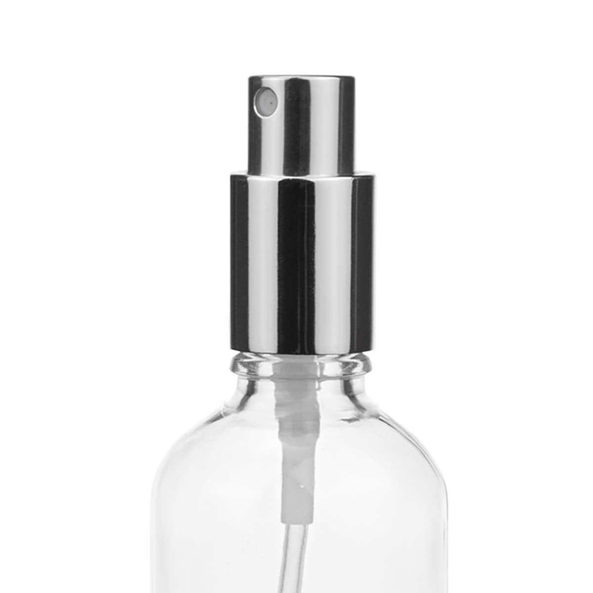 Foraineam 12 Pack 100ml / 3.4 oz. Clear Glass Spray Bottles for Perfume, Essential Oils, Cleaning Products
