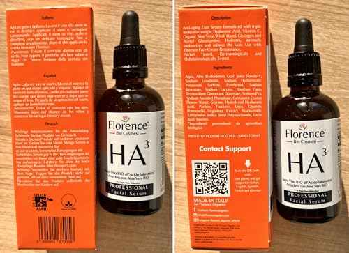 Hyaluronic Acid Serum for Face – 100% Pure with Niacinamide. Anti-Aging, Hydrating Facial Serum for Plumper, Smoother Skin – Clarifying, Plumping, Ideal for Blemish-Prone Skin and a Radiant Complexion