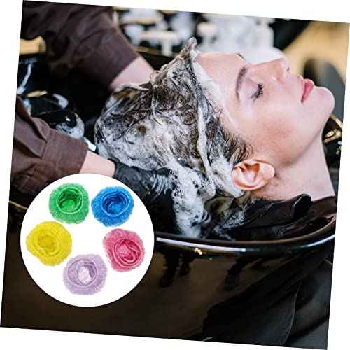 minkissy 100pcs Hair Dyeing Ear Caps Earmuffs for Bathing Sleep Hair Treatment Boys and Girls Disposal Ear Covers