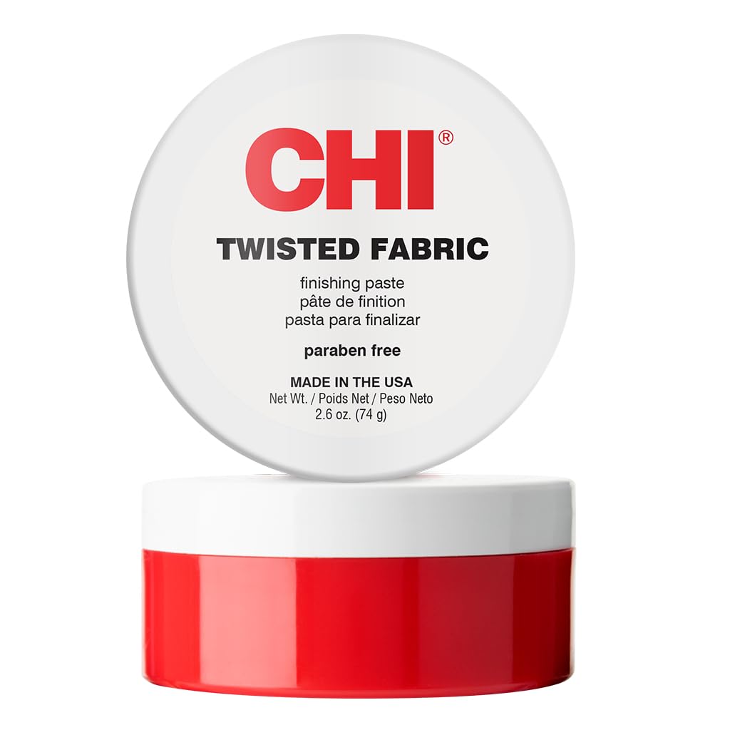 CHI Twisted Fabric - Moisturizing Hair Styling Paste for Sculpting & Molding | 2.5 Oz, Sulfate-Free, Paraben-Free