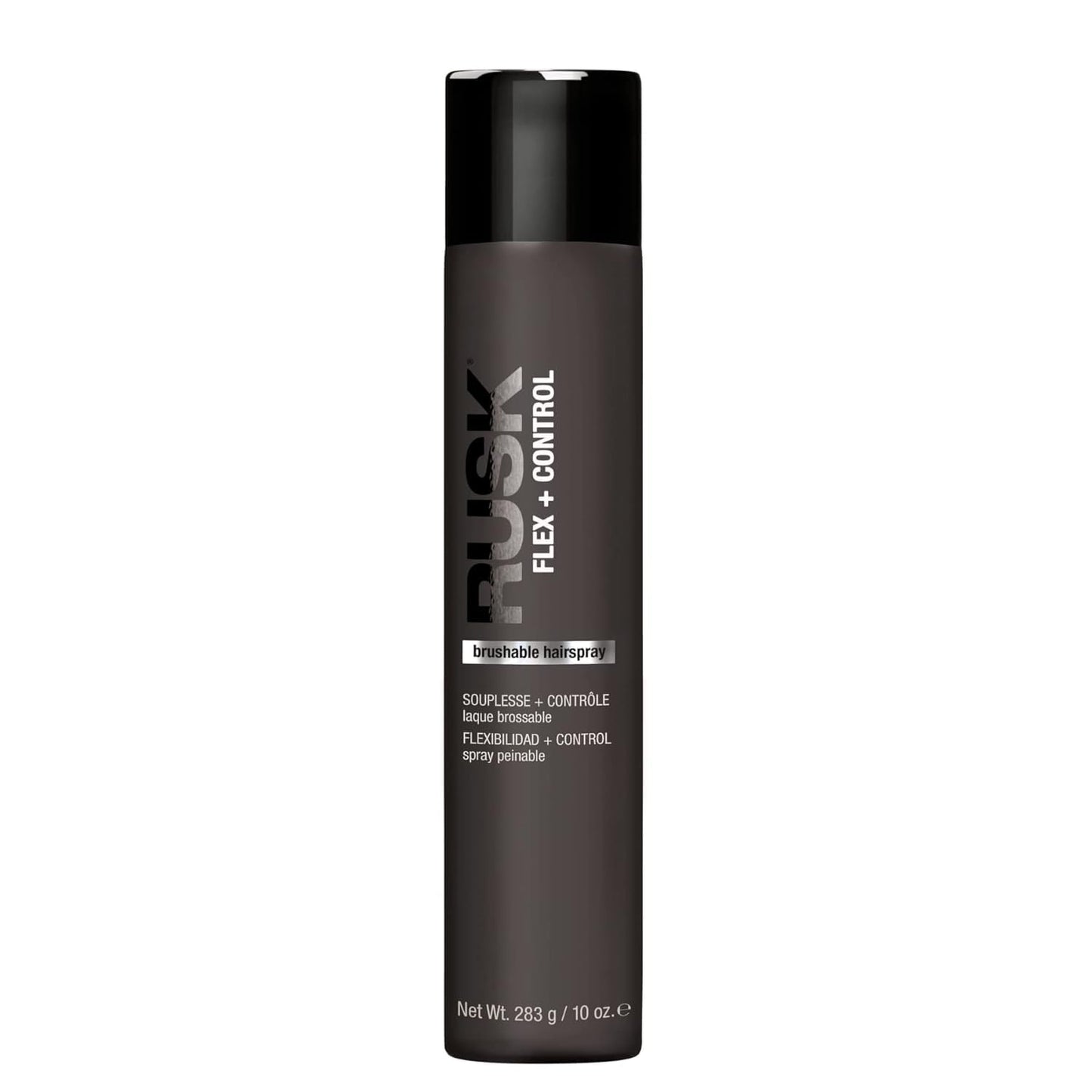 RUSK Brushable Hairspray, Flex + Control, Strong Yet Workable Hold, Protects Hair From Elements, 10 oz