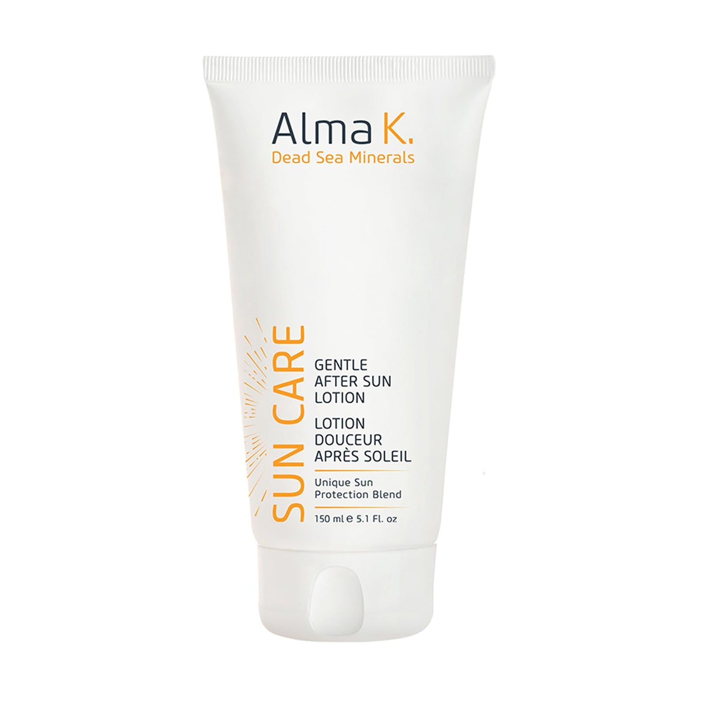 Alma K Gentle After Sun Lotion - After Sun Care - Made with Aloe Vera Gel, Dead Sea Minerals - Sunburn Relief - Vacation Essentials for Women - 5.1 oz