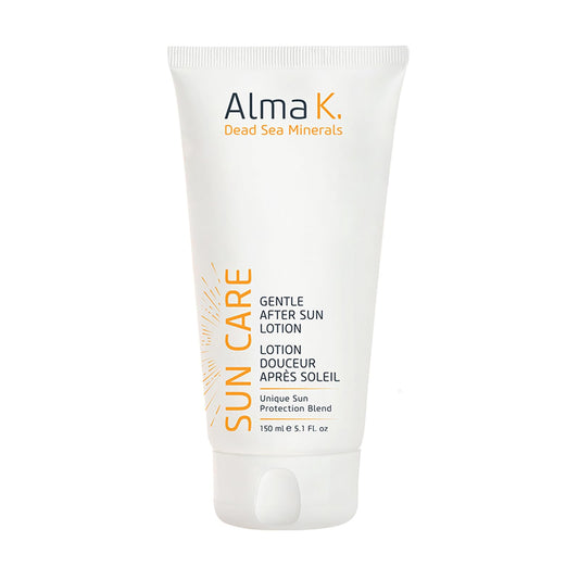 Alma K Gentle After Sun Lotion - After Sun Care - Made with Aloe Vera Gel, Dead Sea Minerals - Sunburn Relief - Vacation Essentials for Women - 5.1 oz