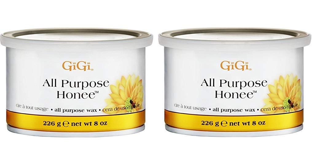 Gigi All Purpose Honee Wax - 8 Oz Hair Removal Wax | Smooth Skin, Easy Application