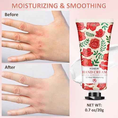 80 Pack Hand Cream Set for Dry Cracked Hands, Bulk Hand Lotion Travel Size for Stocking Stuffers, Mini Hand Cream for Christmas Gifts, Birthday Gifts and Bridal Shower Gifts for Guests