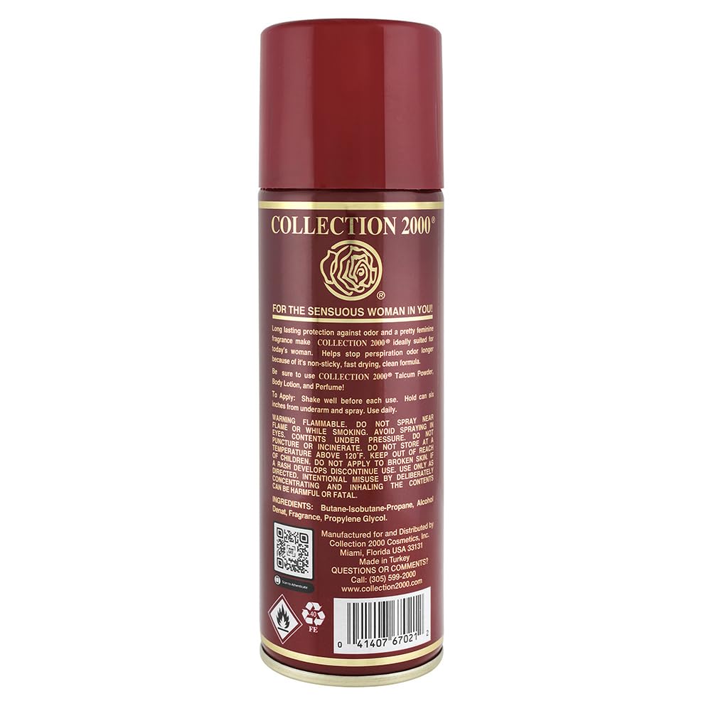 Original Collection 2000 Spray Deodorant for Women 5.5oz-156g (3 Pack)