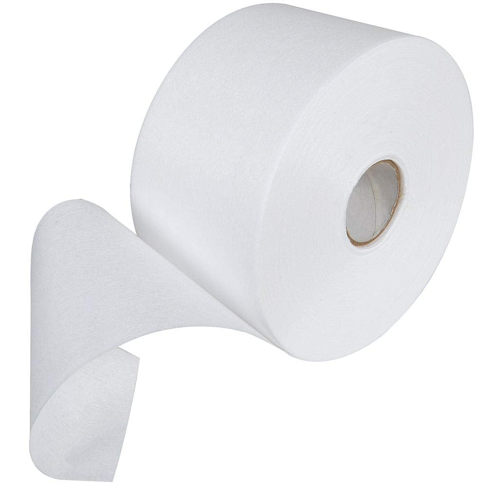 ForPro Non-Woven Epilating Roll for Body and Facial Hair Removal, Tear-Resistant, Lint-Free, 3” x 55 Yards, White (Pack of 3)