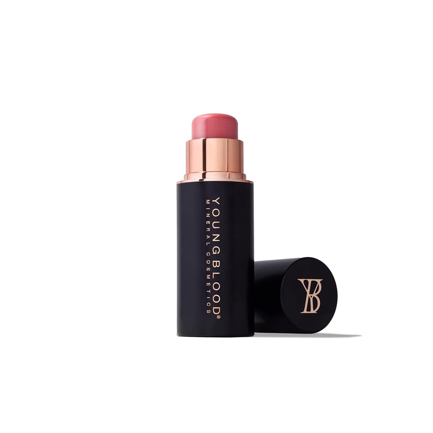 Youngblood VividLuxe Crème Blush Stick - Mulberry Shade for Radiant, Flawless Skin