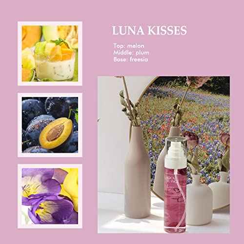 Womens Body Spray, Fragrance Mist Gift Set, Body Spray for Women, Pack of 3, Each 3.4 Fl Oz, Total 10.2 Fl Oz, Dreams