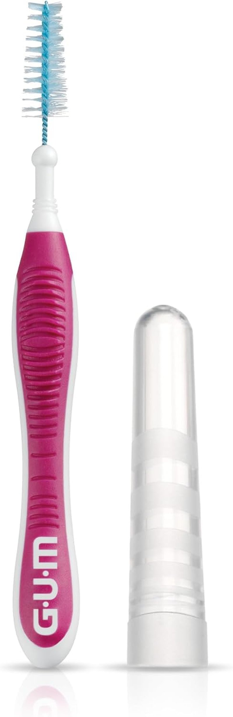GUM Proxabrush Interdental Brushes - Soft Bristle Dental Picks for Plaque Removal | 10 Count (Pack of 6)
